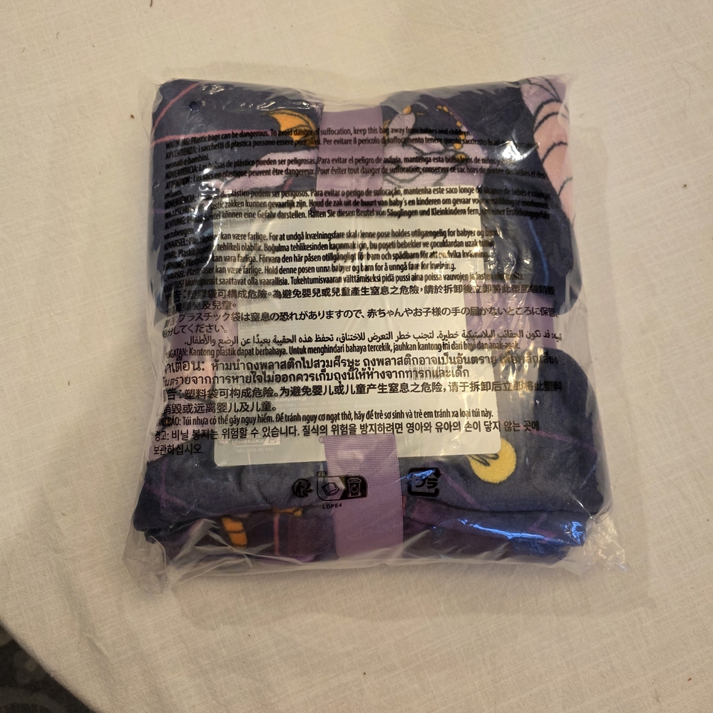 Disney Purple Figment Throw Blanket - Picture 3 of 8